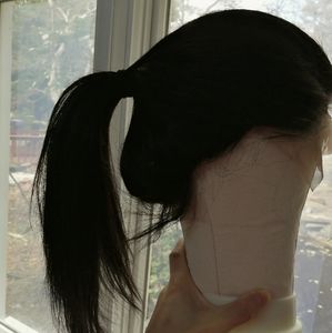 Lace front Human wig